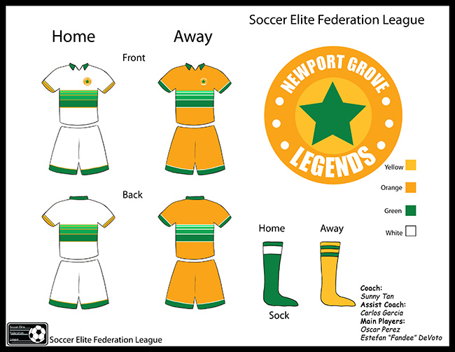 Newport Grove Legends Team