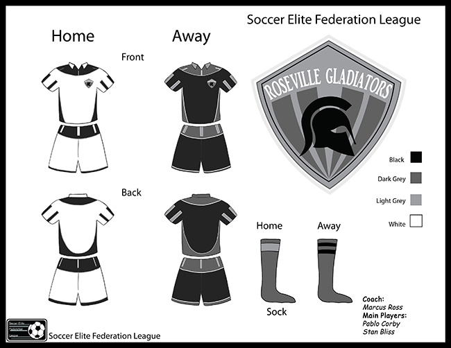 Roseville Gladiators Team